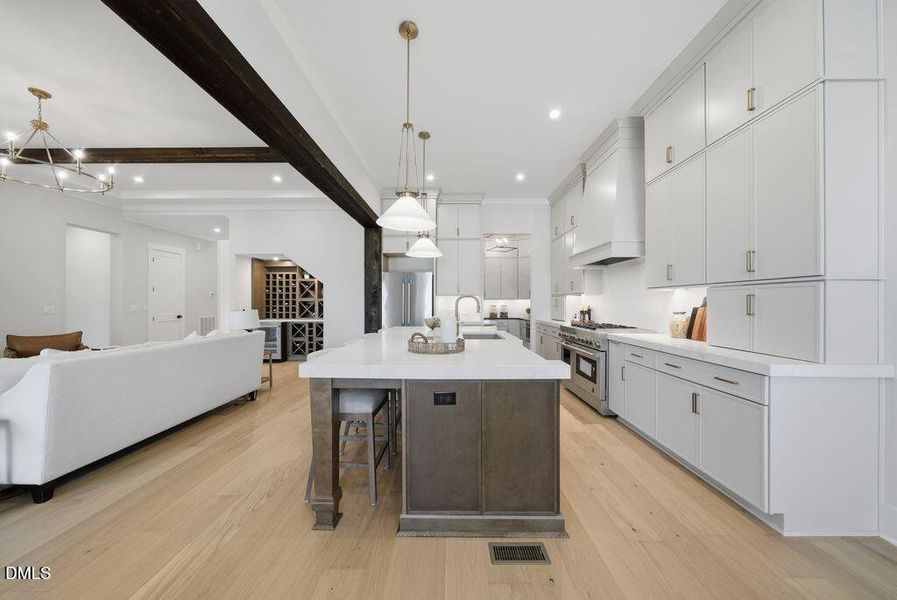 Kitchen with Working Pantry in Back 409