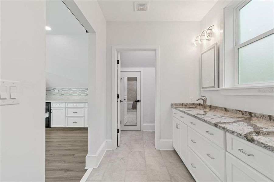 Furnished interior view inside a new home in , Palm Coast (Image 8). Furnished interior view inside a new home in , Palm Coast (Image 8).