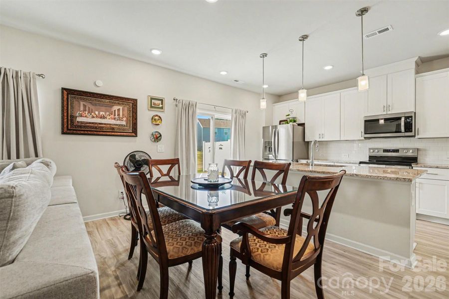 Furnished interior view inside a new home in Morgan Hills, Albemarle (Image 16).