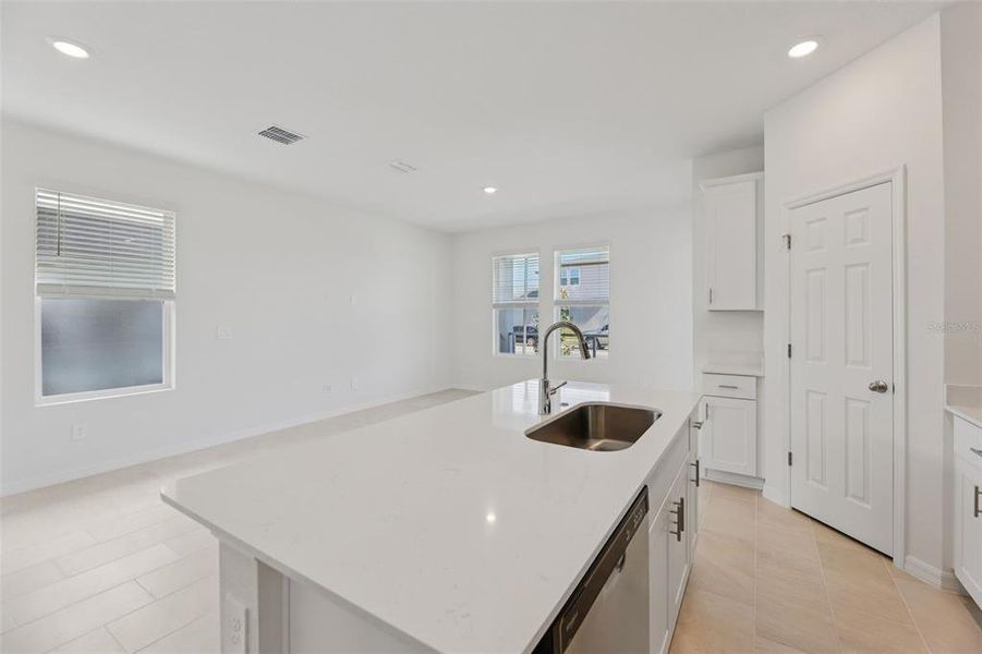 Furnished interior view inside a new home in The Meadow at Crossprairie Bungalows, St. Cloud (Image 8).