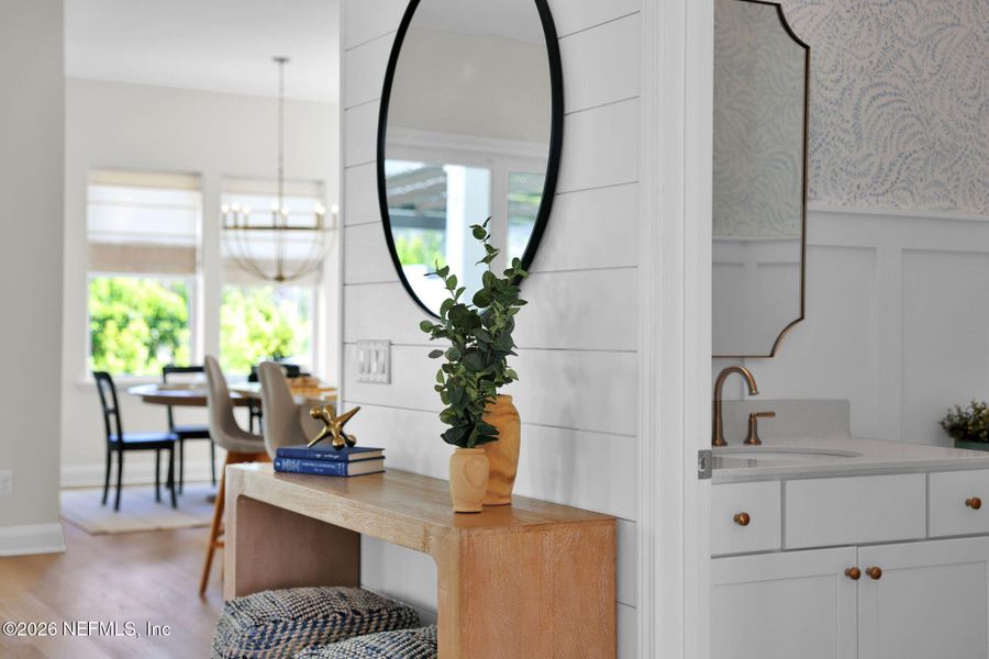 Furnished interior view inside a new home in , Ponte Vedra (Image 48).