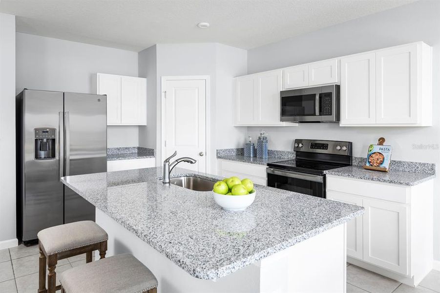 Furnished interior view inside a new home in Vista Trace, Belleview (Image 8).