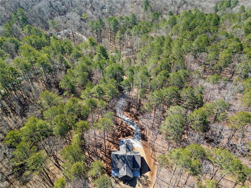 Front exterior of a new home in , Ellijay, GA, highlighting curb appeal (Image 19).