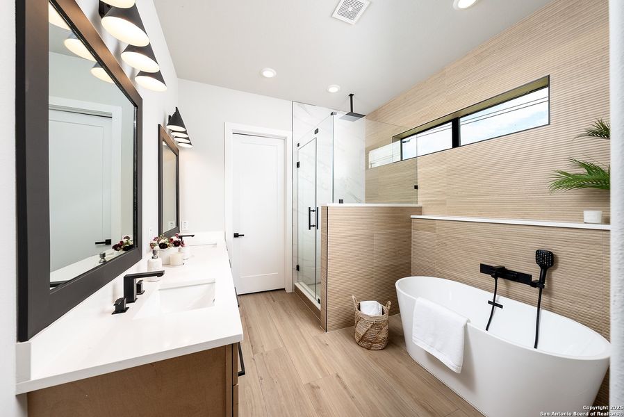 Furnished interior view inside a new home in , San Antonio (Image 13).