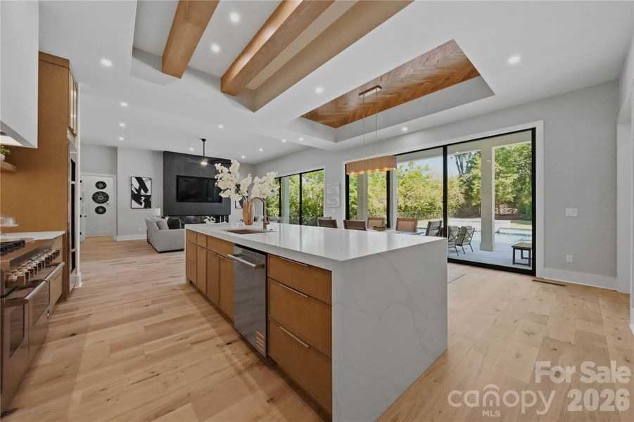 Furnished interior view inside a new home in , Cornelius (Image 17).