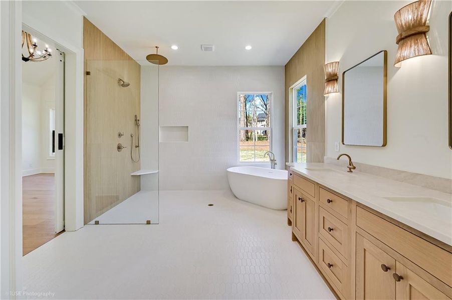 Furnished interior view inside a new home in , Pendergrass (Image 10).