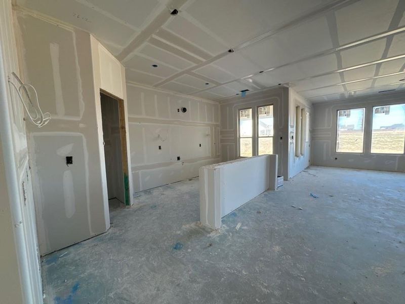 In-progress construction of a new home in Fairview Meadows, New Fairview, TX (Image 4).