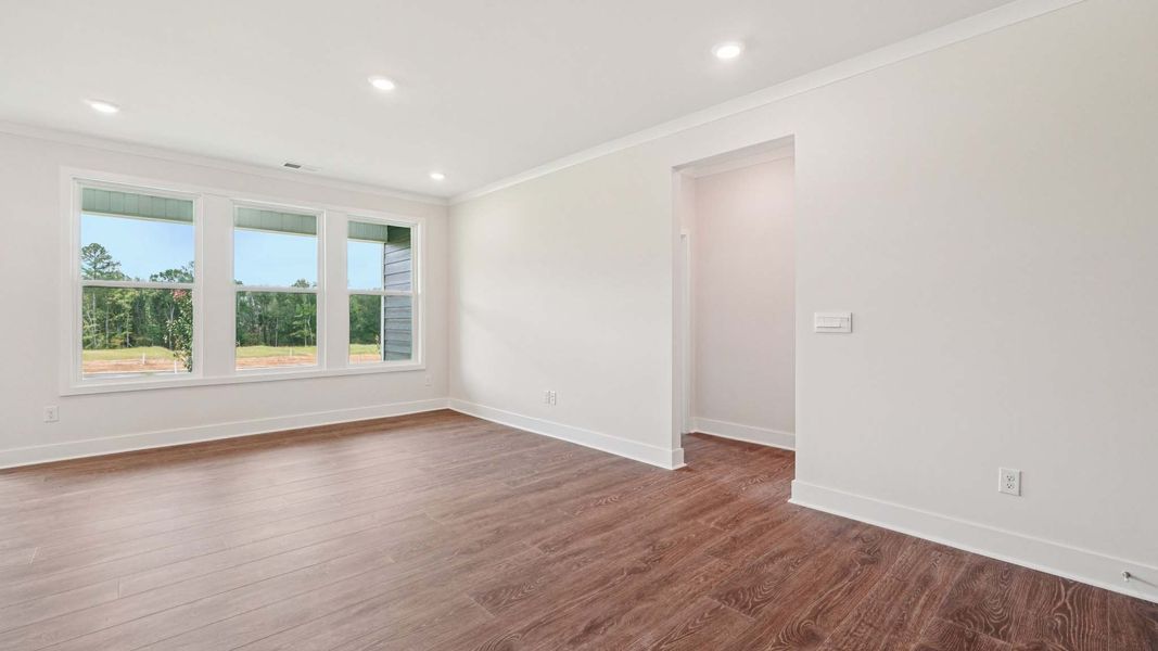 Spacious, unfurnished interior of a new home in Westport, York (Image 10).