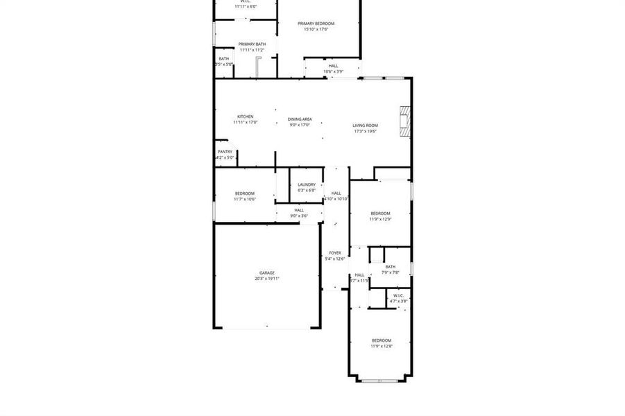 View of room layout