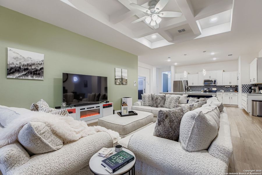 Furnished interior view inside a new home in , Spring Branch (Image 12).