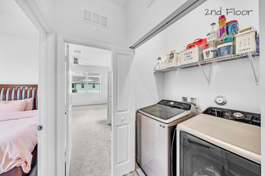 Furnished interior view inside a new home in , Port St. Lucie (Image 24).