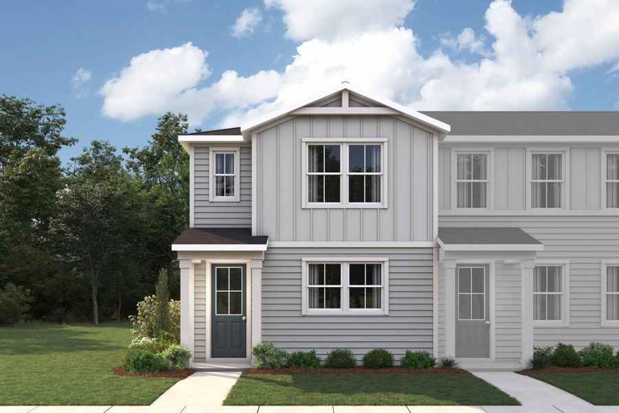 Representative exterior photo of a completed home built from the Davy by Mattamy Homes in RiverTown, St. Johns, FL (Image 14).