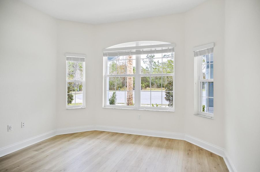 Spacious, unfurnished interior of a new home in Matanzas Cove, Palm Coast (Image 28). Spacious, unfurnished interior of a new home in Matanzas Cove, Palm Coast (Image 28).