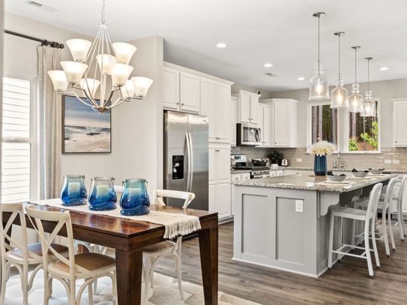 Representative furnished interior of a home built from the Cyprus by True Homes in Westbrook Falls, Colfax (Image 17).