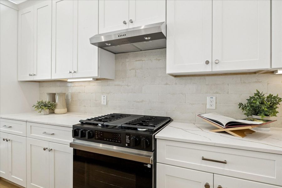 Furnished interior view inside a new home in , Houston (Image 8).