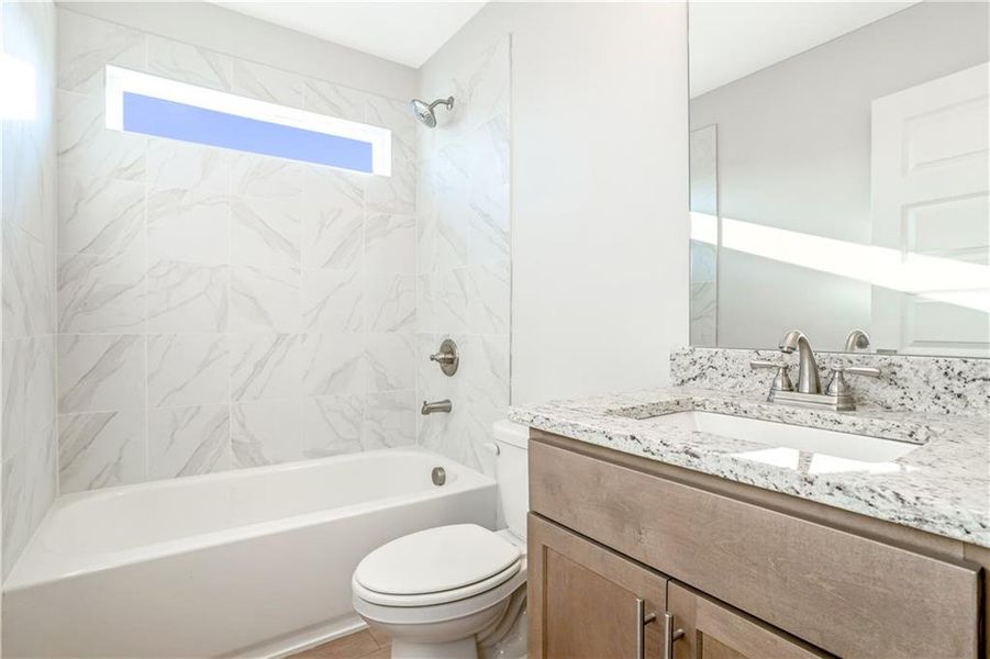 Furnished interior view inside a new home in , Gainesville (Image 4).