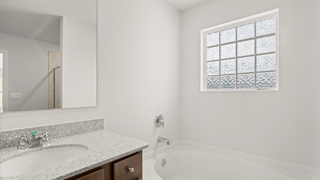 Image 49 representing the Green by D.R. Horton in Fairway 17 at Mirror Lake, Villa Rica, GA.