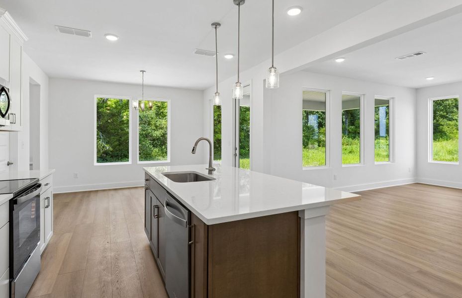 Furnished interior view inside a new home in Glenview Farms, Murfreesboro (Image 13).