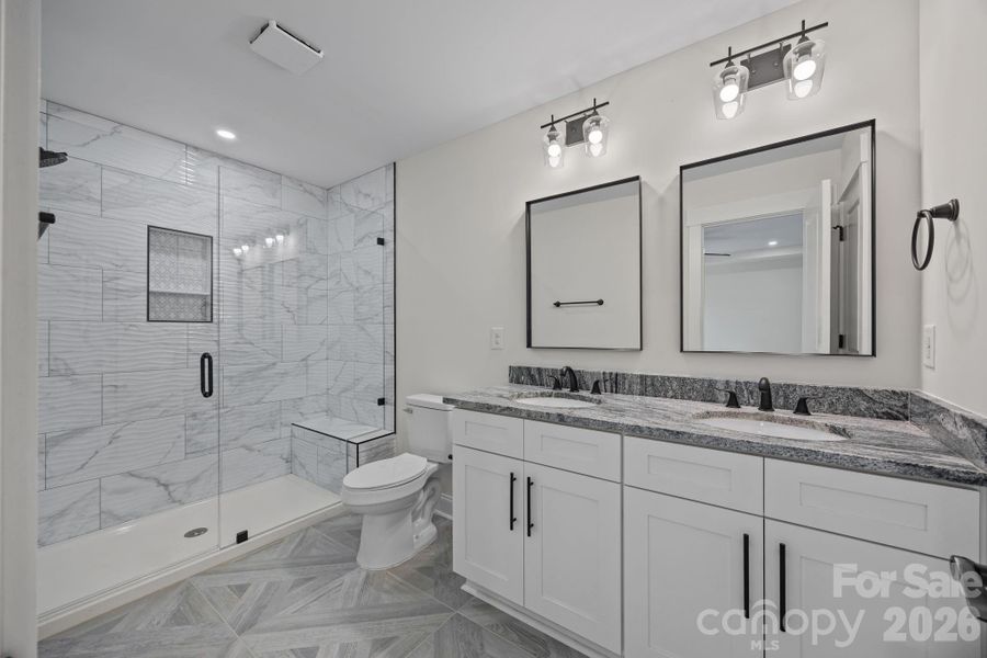 Furnished interior view inside a new home in , Salisbury (Image 8).