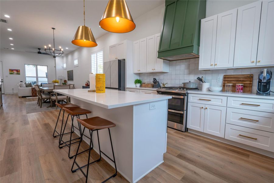 Furnished interior view inside a new home in , Houston (Image 27). Furnished interior view inside a new home in , Houston (Image 27).