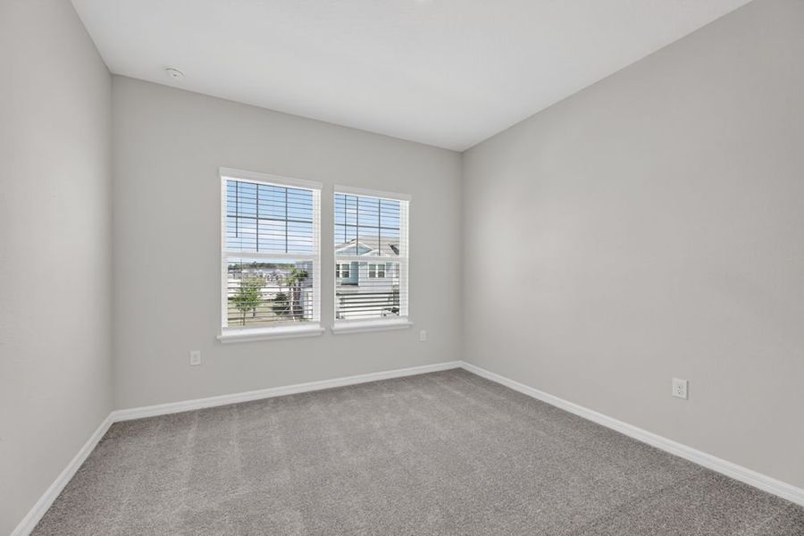 Representative unfurnished interior of a home built from the Bellflower by Taylor Morrison in Cherry Elm at SilverLeaf, St. Augustine (Image 26).