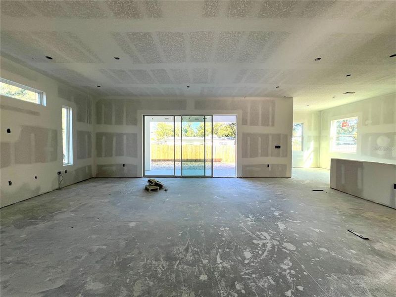 In-progress construction of a new home in , Tampa, FL (Image 6).