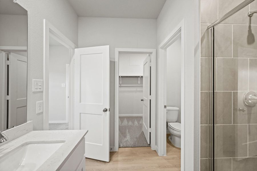 Furnished interior view inside a new home in Northpark South, Porter (Image 8). Furnished interior view inside a new home in Northpark South, Porter (Image 8).