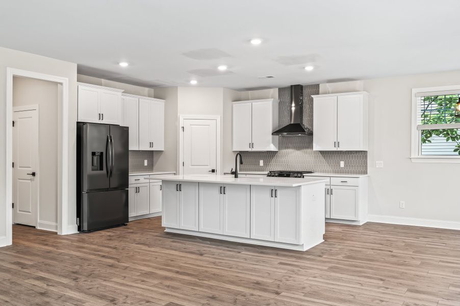 Representative furnished interior of a home built from the Avery by Hunter Quinn Homes in Beaufort County Homes, Beaufort (Image 5).