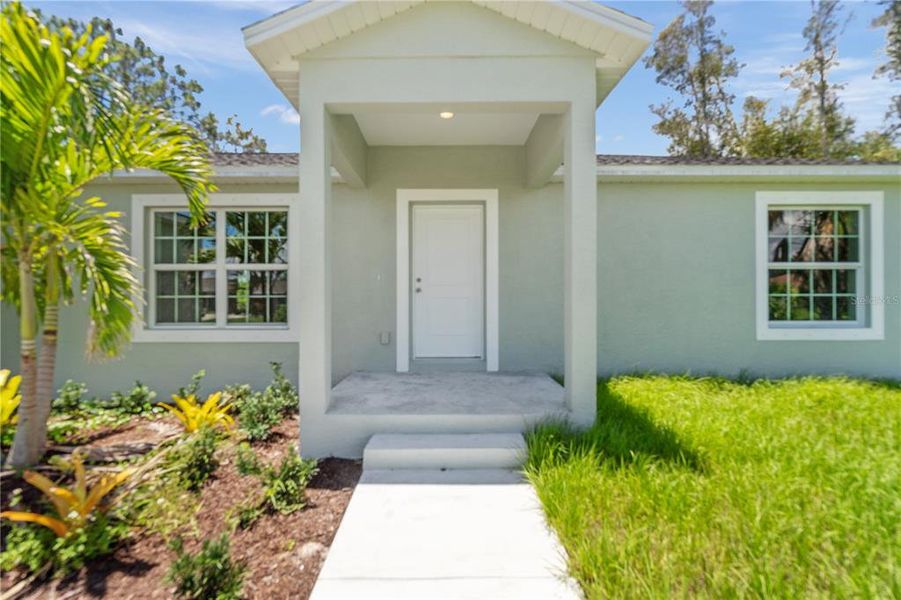 Exterior details and patio area of a home in , Port Charlotte (Image 3). Exterior details and patio area of a home in , Port Charlotte (Image 3).
