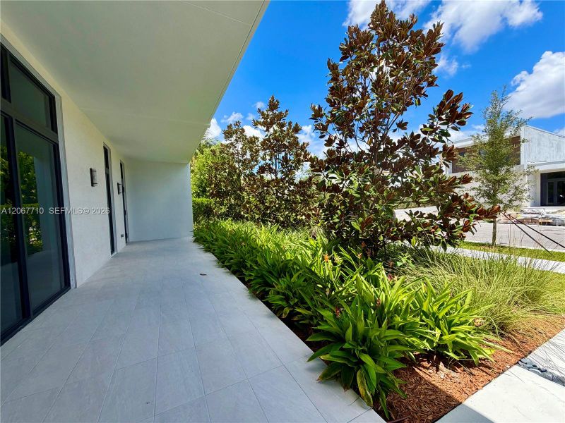 Exterior details and patio area of a home in , Weston (Image 3). Exterior details and patio area of a home in , Weston (Image 3).