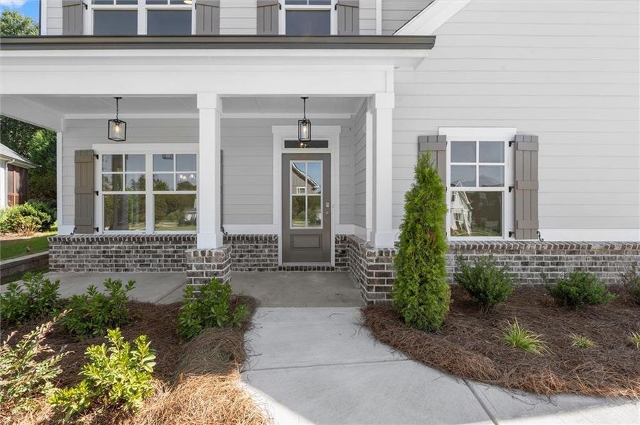 Exterior details and patio area of a home in , Covington (Image 22).