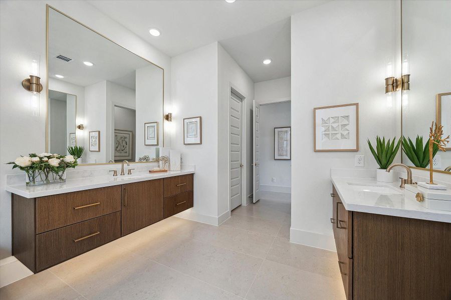 Furnished interior view inside a new home in Audubon, Magnolia (Image 28).