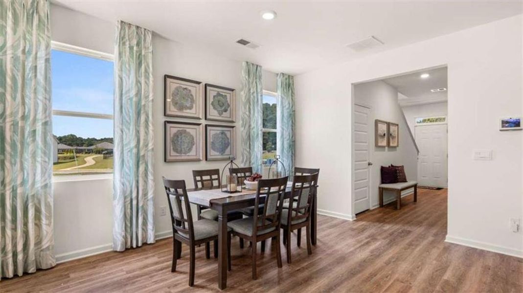 Furnished interior view inside a new home in Shoal Creek, Hampton (Image 16).