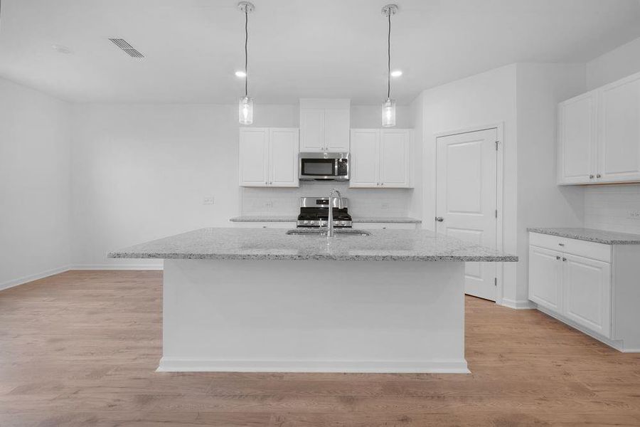 Furnished interior view inside a new home in Windance Lake, Loganville (Image 6).