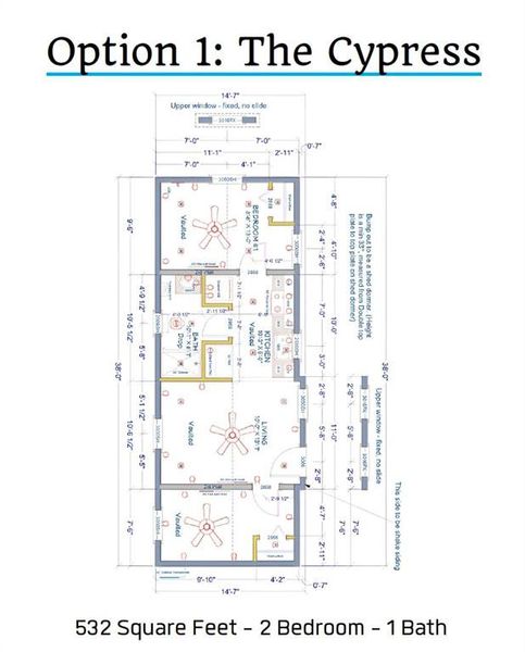 View of layout