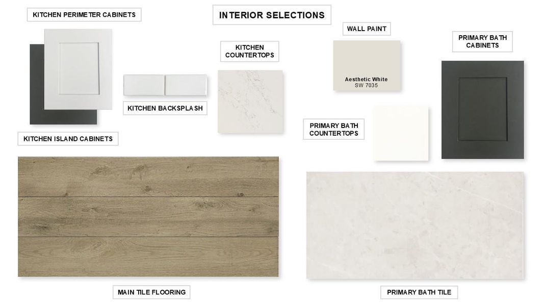 Sample of building materials used in homes in Escondido 50', Magnolia (Image 16).