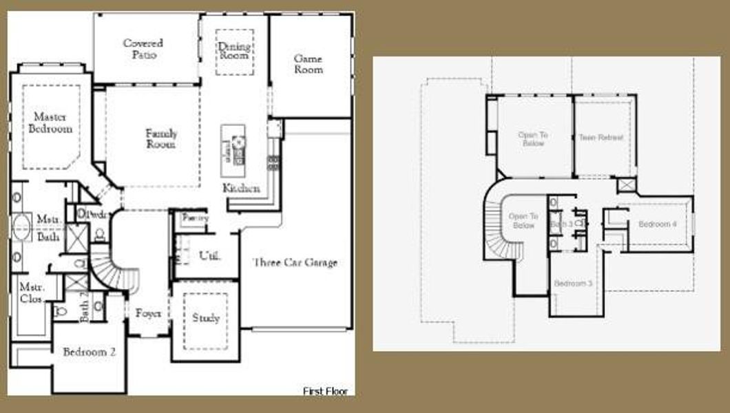 Floorplans - Representative Photo