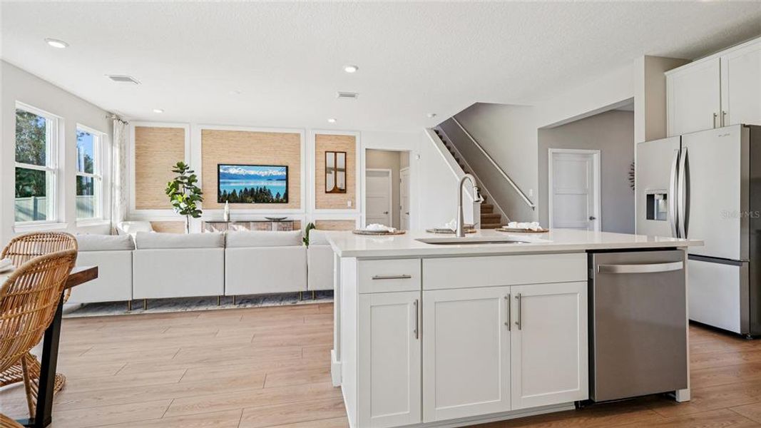 Furnished interior view inside a new home in , Ocala (Image 8).