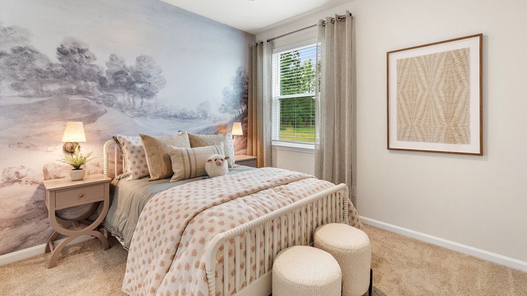 Representative furnished interior of a home built from the KENNER by D.R. Horton in Village Park, Oakland (Image 18).