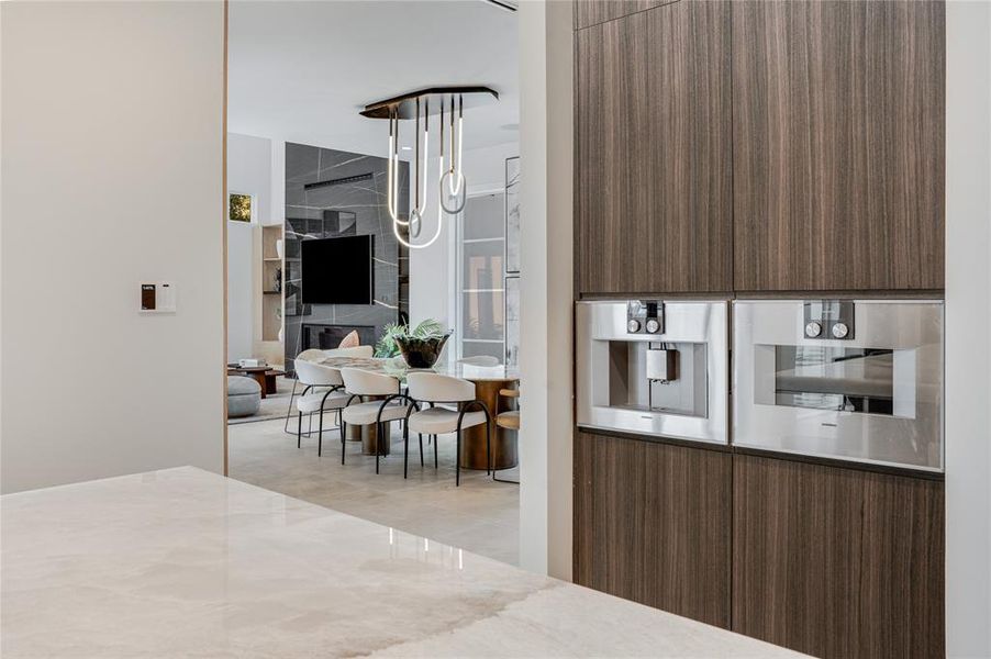 Furnished interior view inside a new home in , Dallas (Image 4).