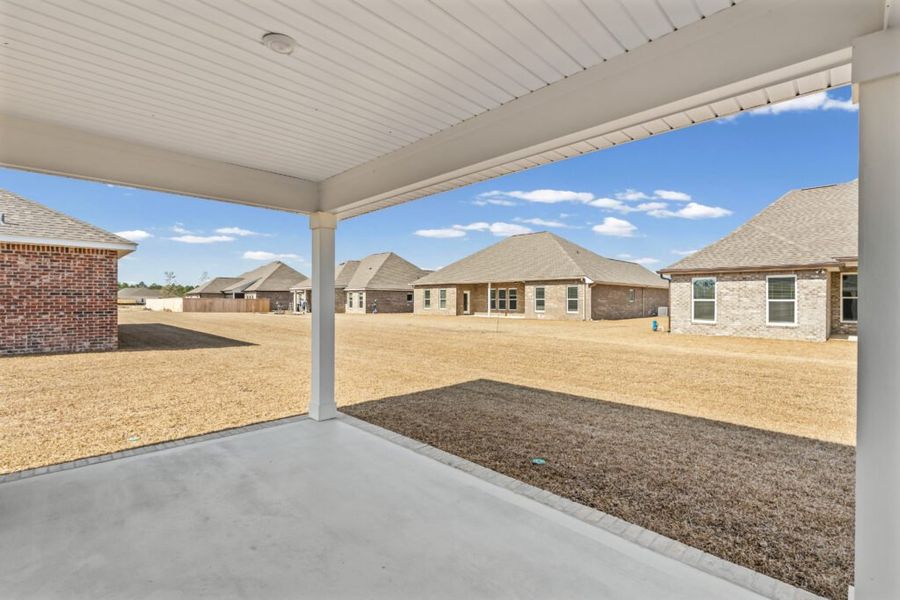 Exterior details and patio area of a home in Natureview, Freeport (Image 3).