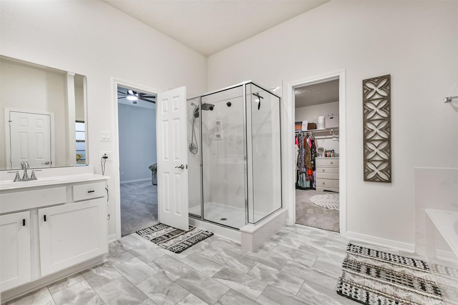Furnished interior view inside a new home in , League City (Image 22).