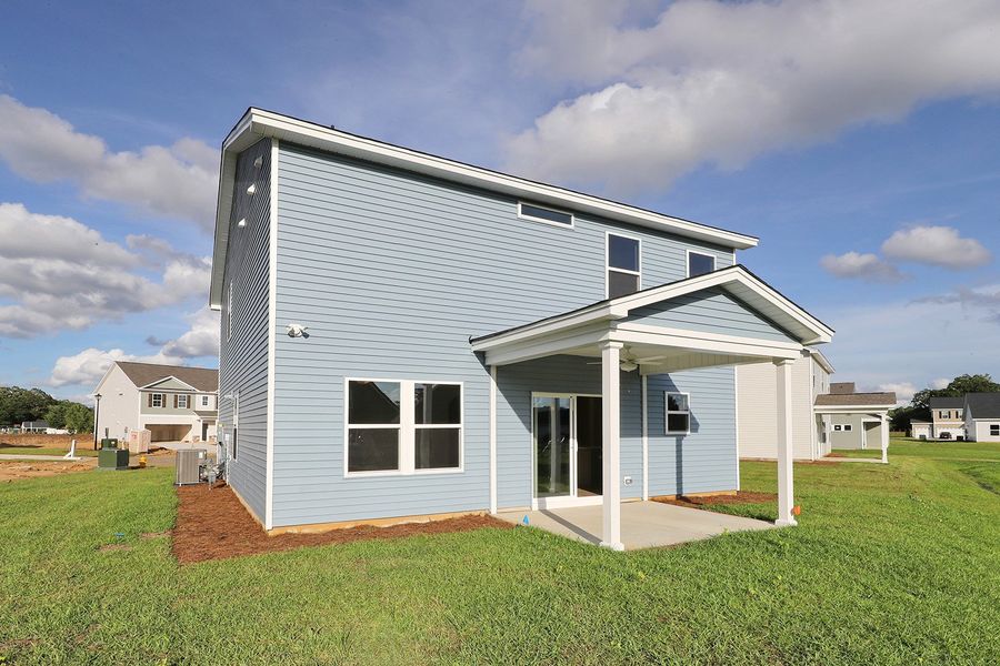 Exterior details and patio area of a home in Garden Grove, Conway (Image 30).