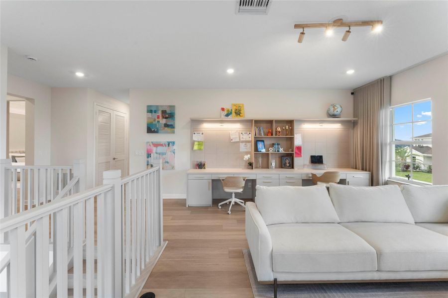 Furnished interior view inside a new home in Arden: The Waterford Collection, Loxahatchee (Image 13).