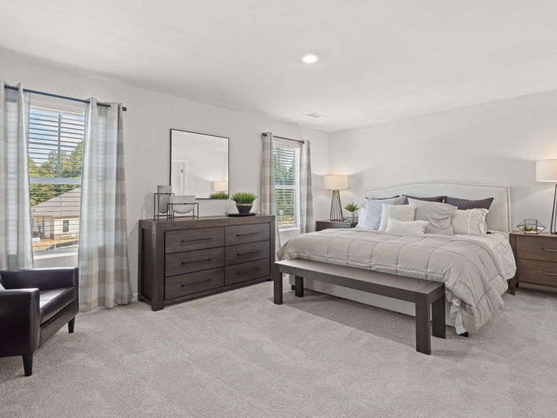 Furnished interior view inside a new home in Lost Creek, Dallas (Image 8).