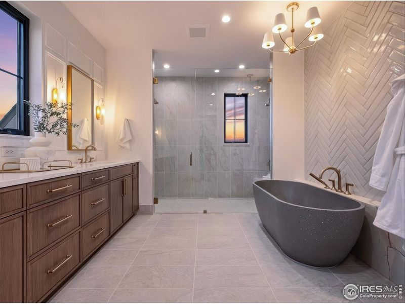 Furnished interior view inside a new home in , Louisville (Image 7).