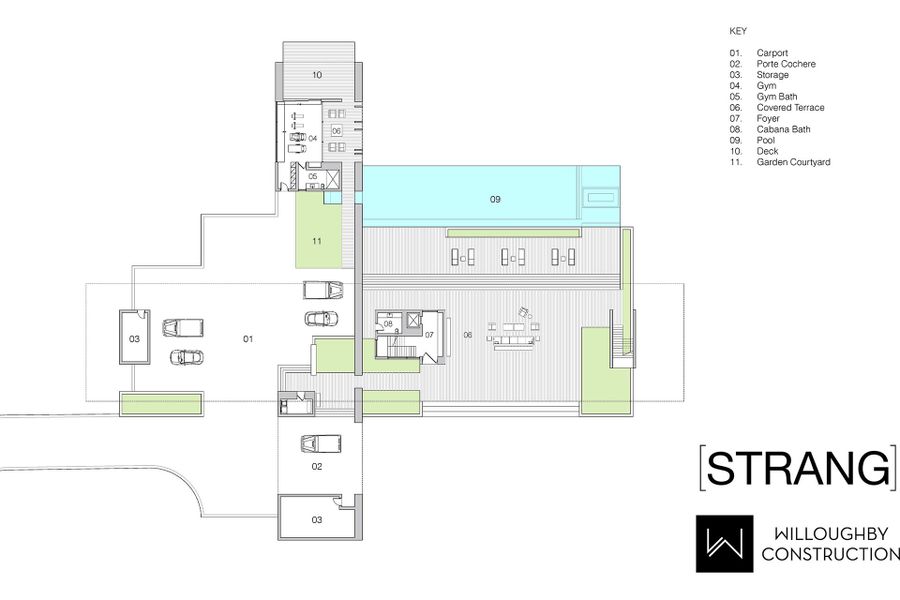2D floor plan layout for the Ascona by Centaur Holdings in Panther National, Palm Beach Gardens, FL (Image 4). 2D floor plan layout for the Ascona by Centaur Holdings in Panther National, Palm Beach Gardens, FL (Image 4).