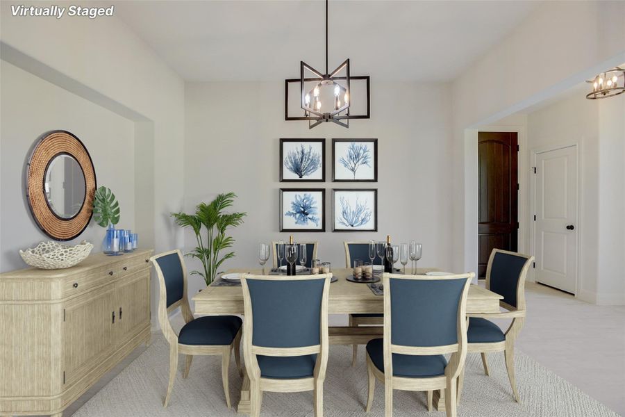 Dining Area: Virtually Staged Dining Area: Virtually Staged