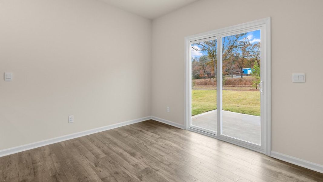 Spacious, unfurnished interior of a new home in Lawson Glen, Clayton (Image 13). Spacious, unfurnished interior of a new home in Lawson Glen, Clayton (Image 13).
