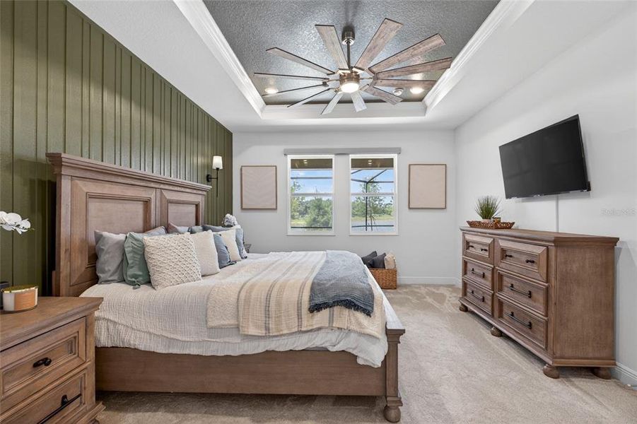 Furnished interior view inside a new home in Seaire, Parrish (Image 54).